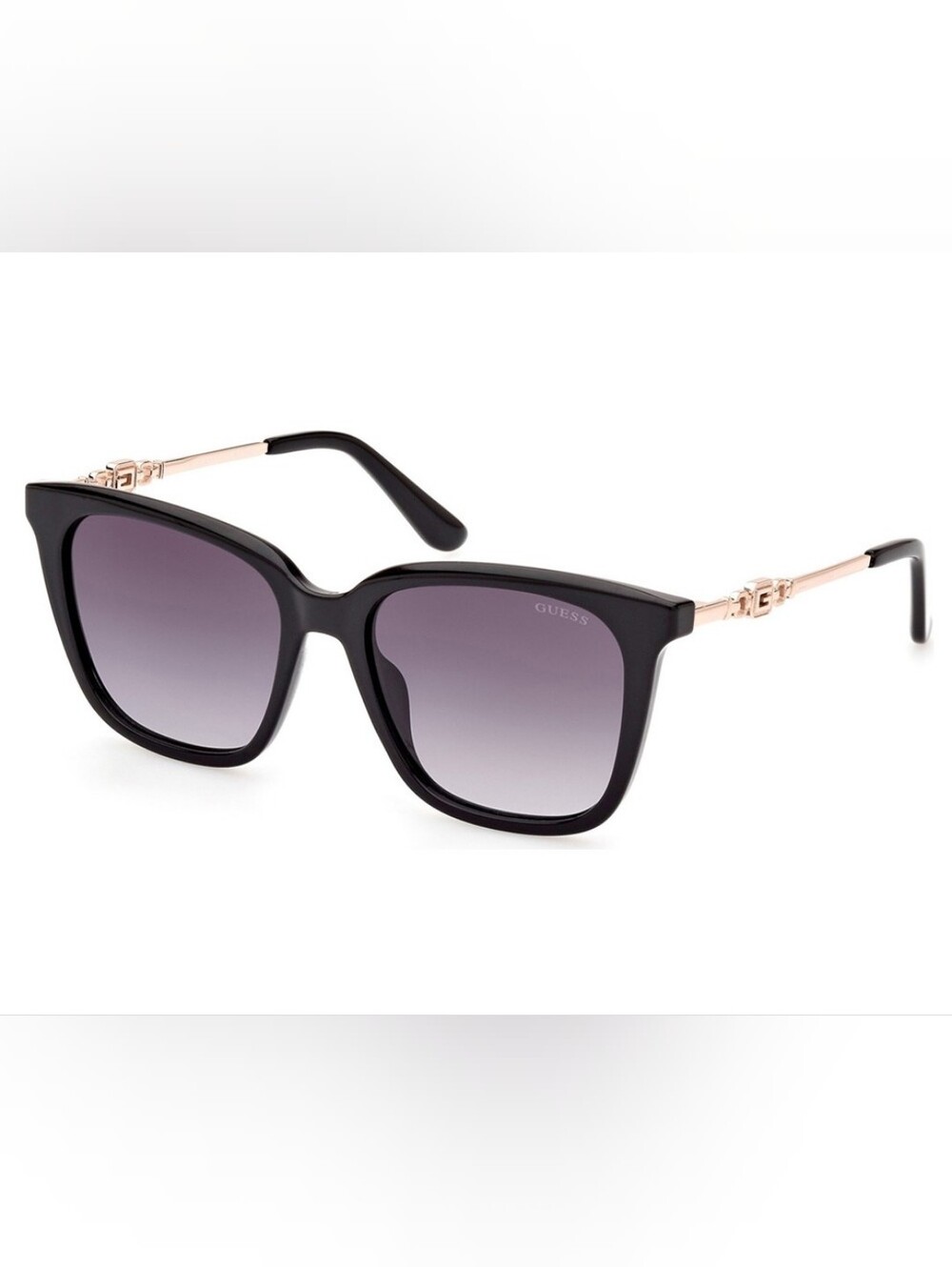 NEW GUESS GU 7886 01B BLACK GOLD GRADIENT AUTHENTIC FRAMES SUNGLASSES